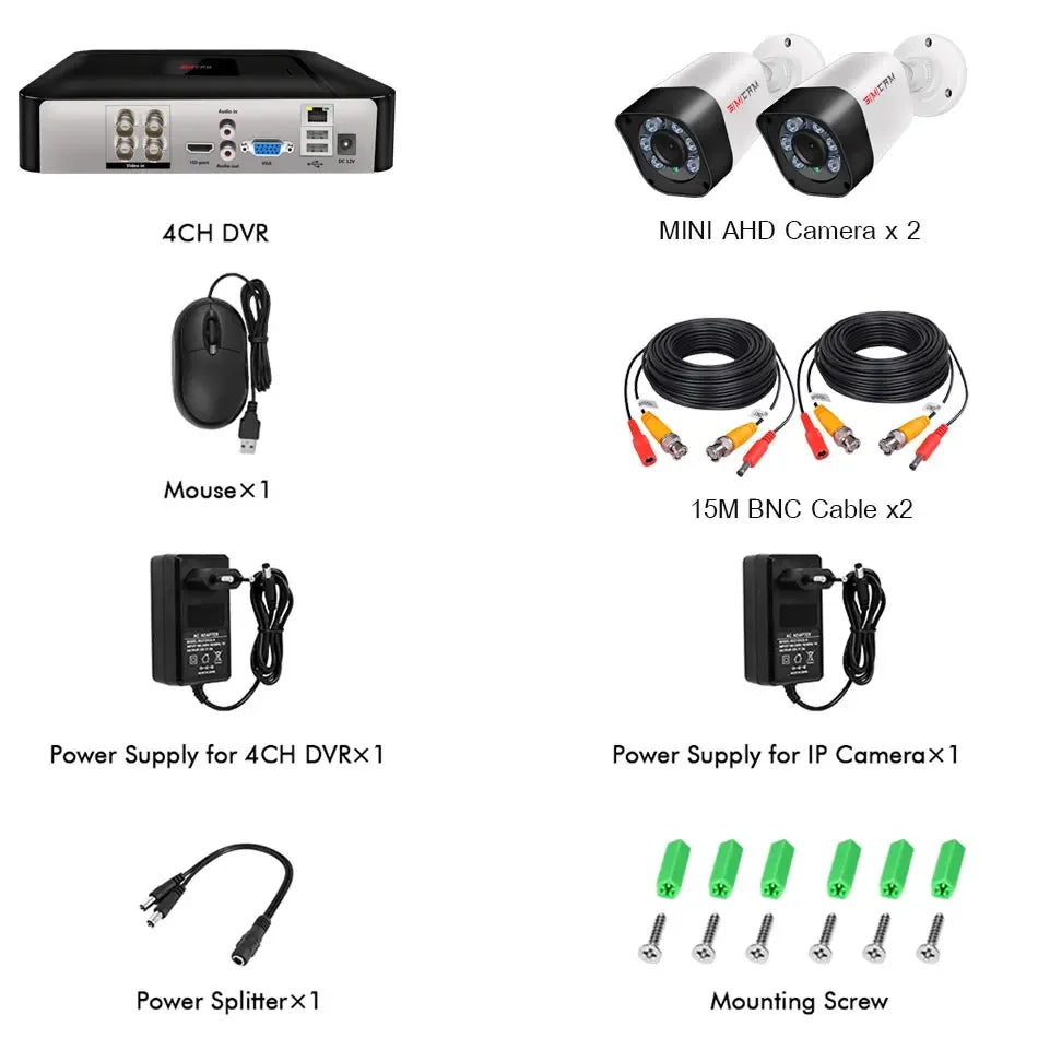 2MP Bullet Infrared Waterproof Camera