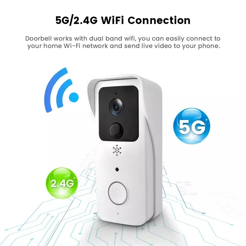 5G/2.4G WiFi Video Doorbell