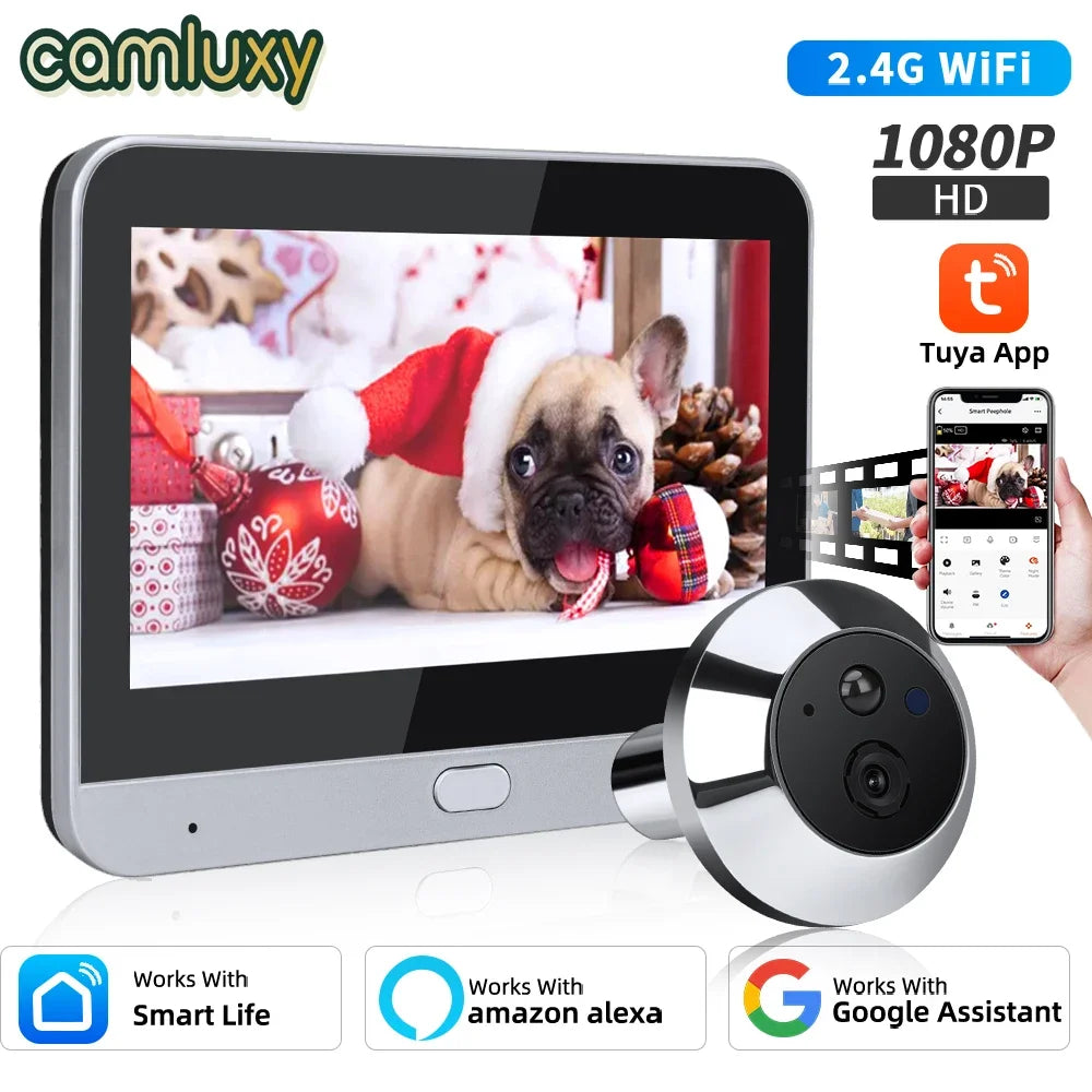 Camluxy Smart Tuya WiFi Door Camera