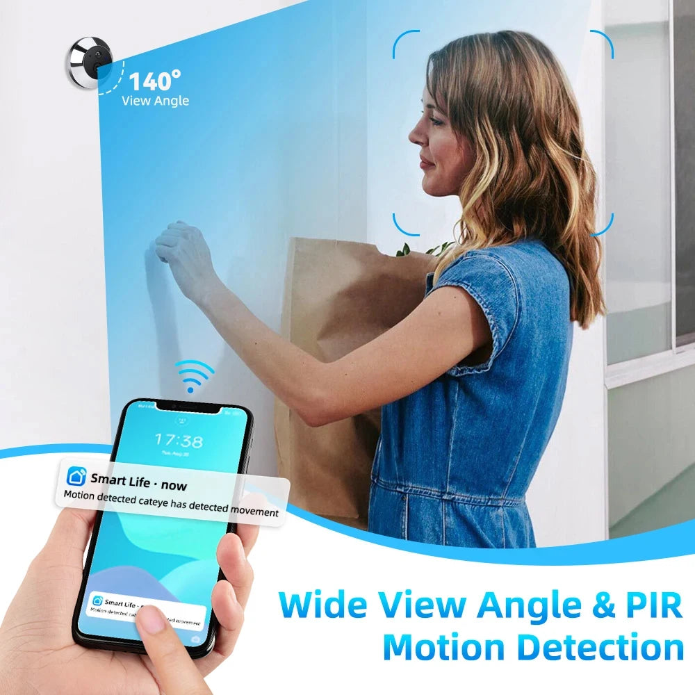 Camluxy Smart Tuya WiFi Door Camera
