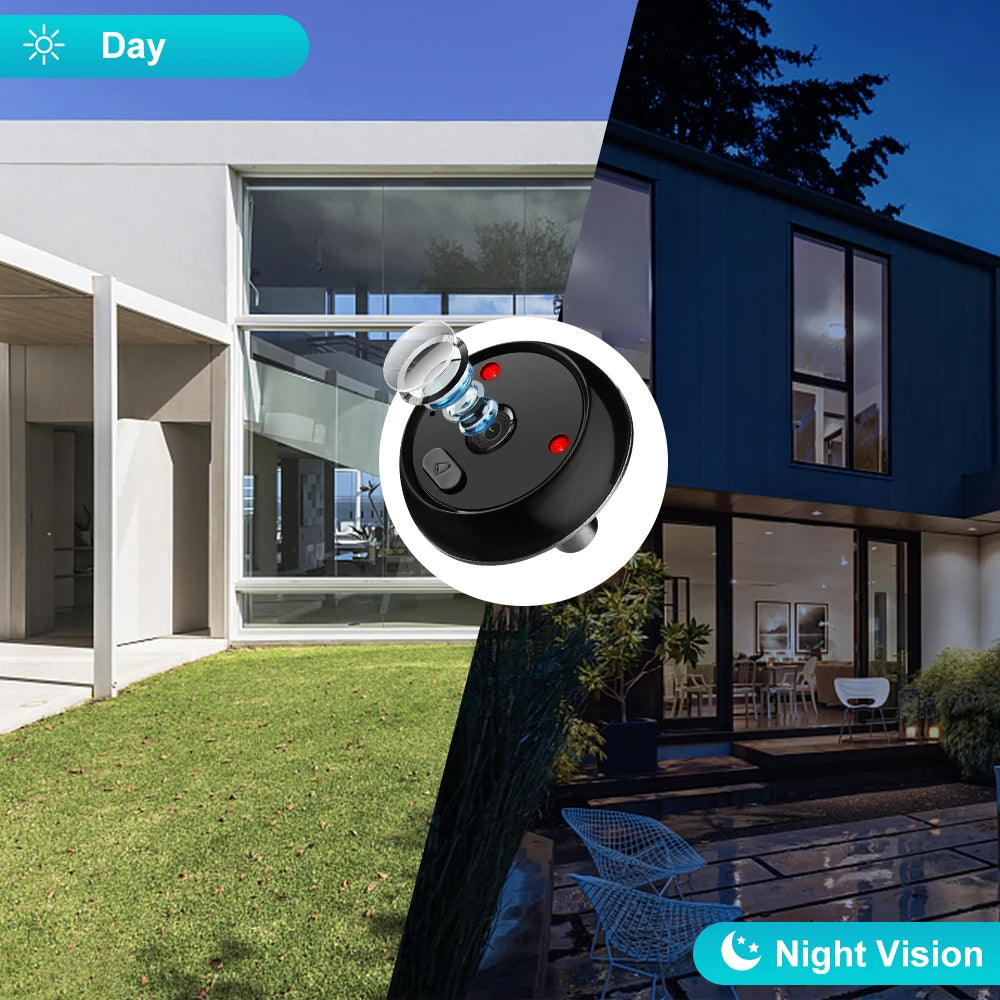 Smart Peephole Night Vision Doorbell Camera
