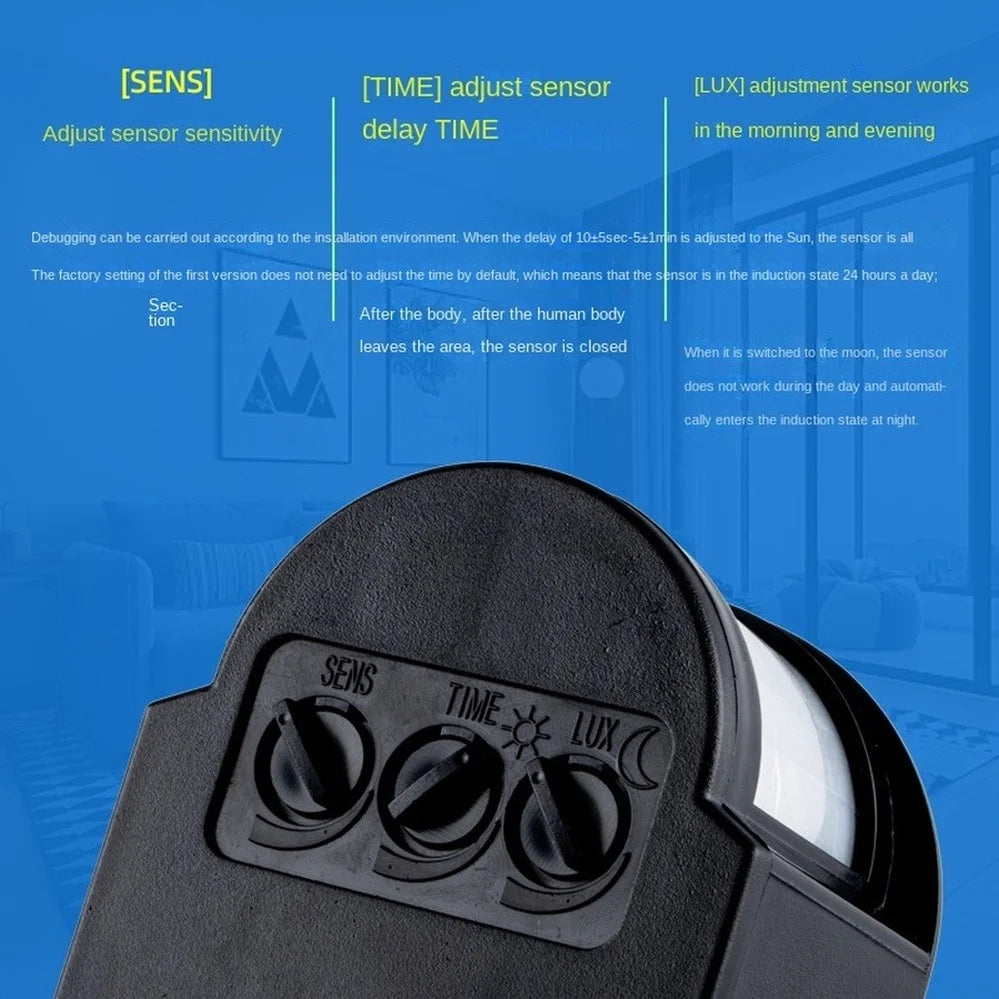 Outdoor Timer Switch Motion Sensor