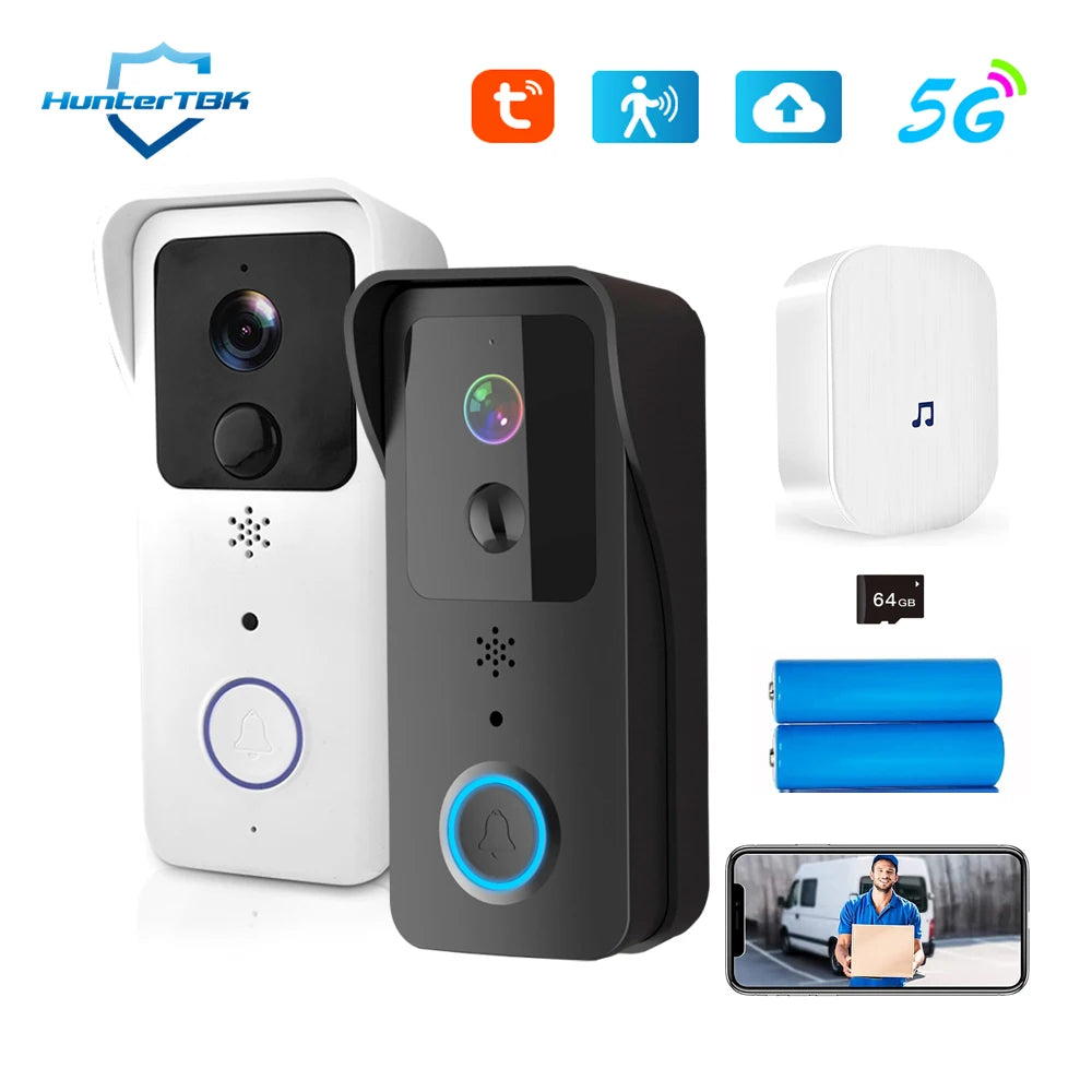 5G/2.4G WiFi Video Doorbell