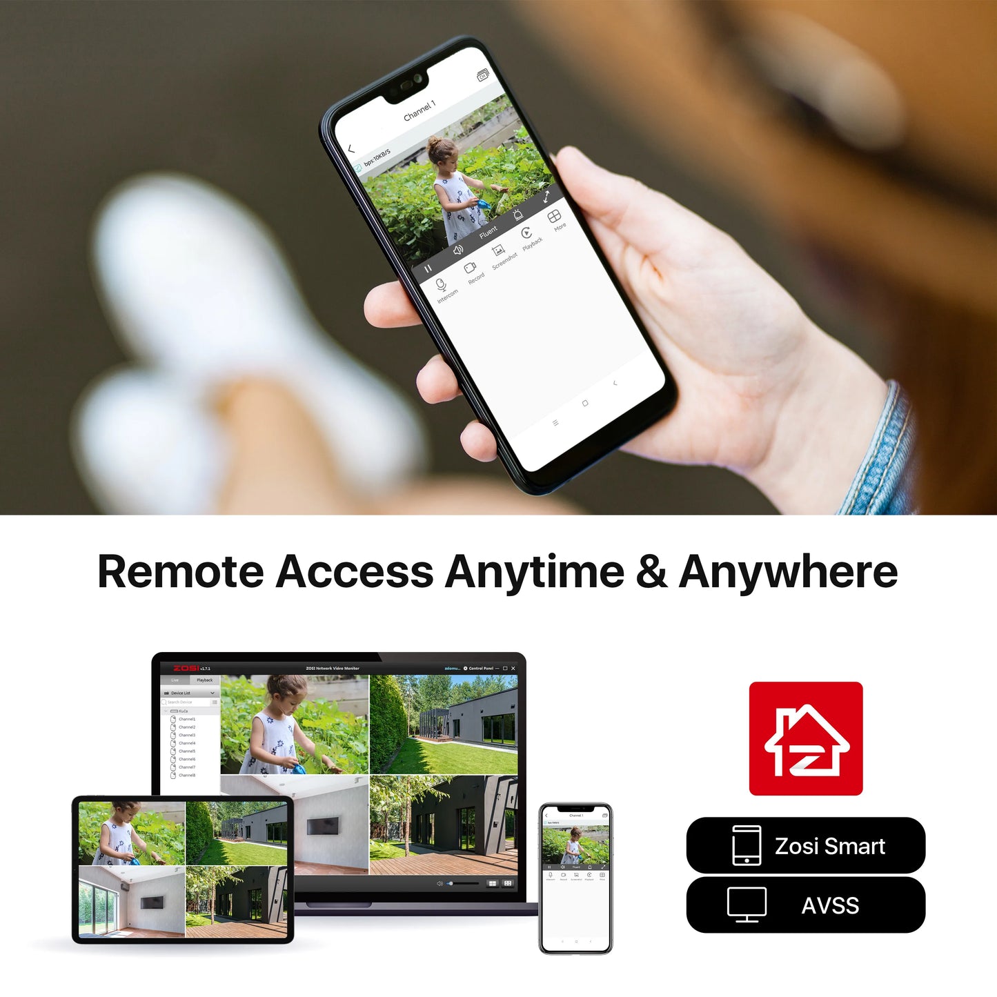 1080P Wired Security Camera System