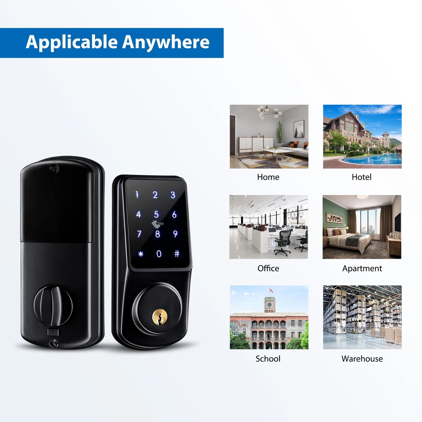 Smart APP Electronic Deadbolt Lock