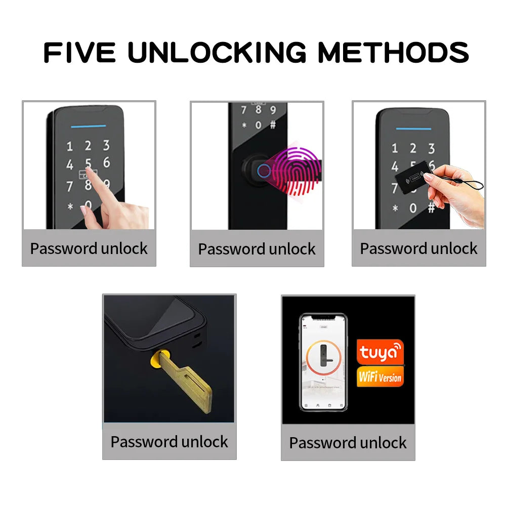Smart Door Lock Keyless Unlock