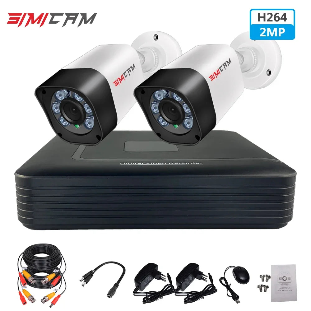 2MP Bullet Infrared Waterproof Camera