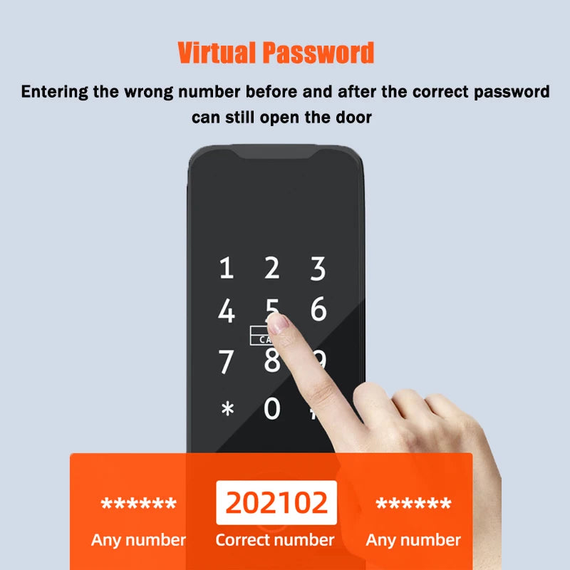 Smart Door Lock Keyless Unlock