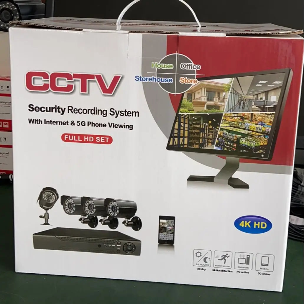 4CH 1080P AHD DVR Kit