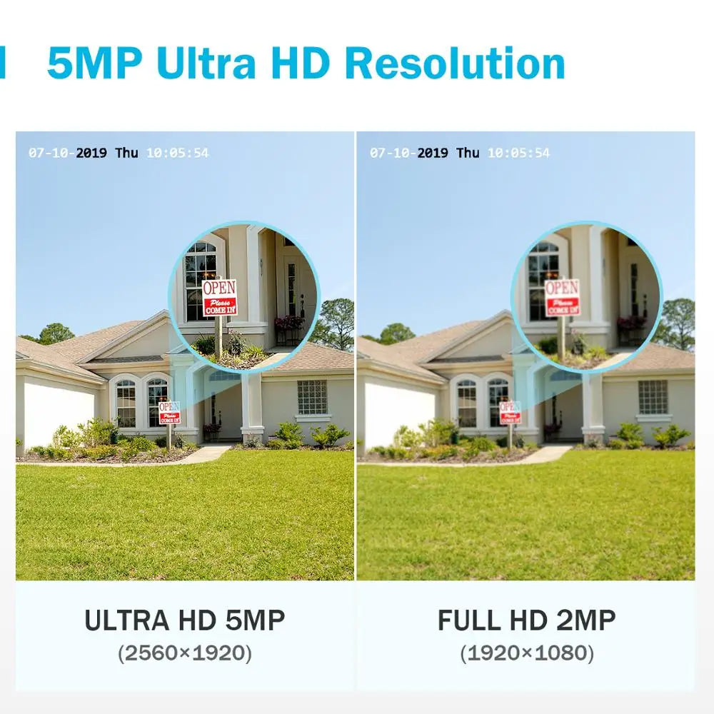 5MP Bullet Outdoor Weatherproof Surveillance