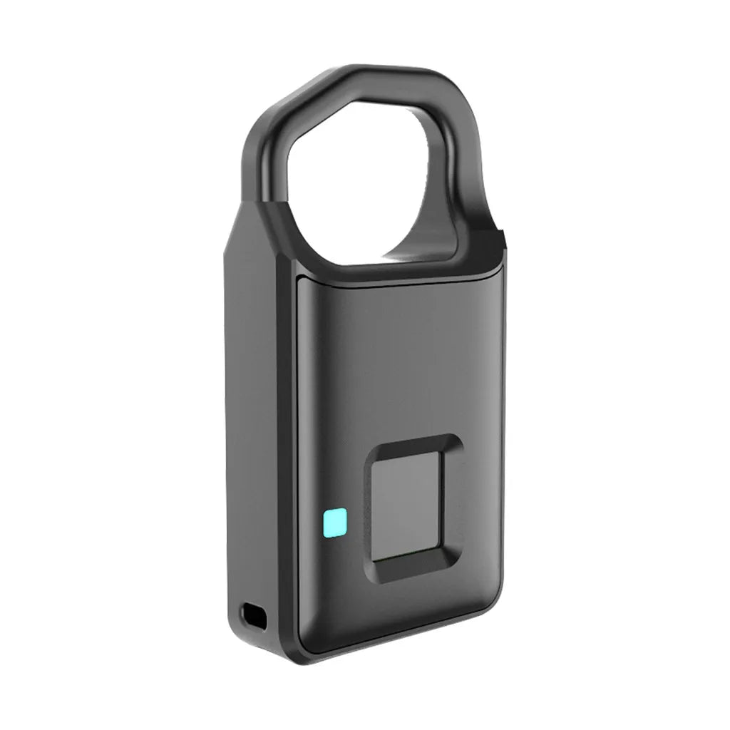 Keyless Electronic Fingerprint Smart Lock Door Super Long Standby Electronic Padlock Warehouse Bag Luggage