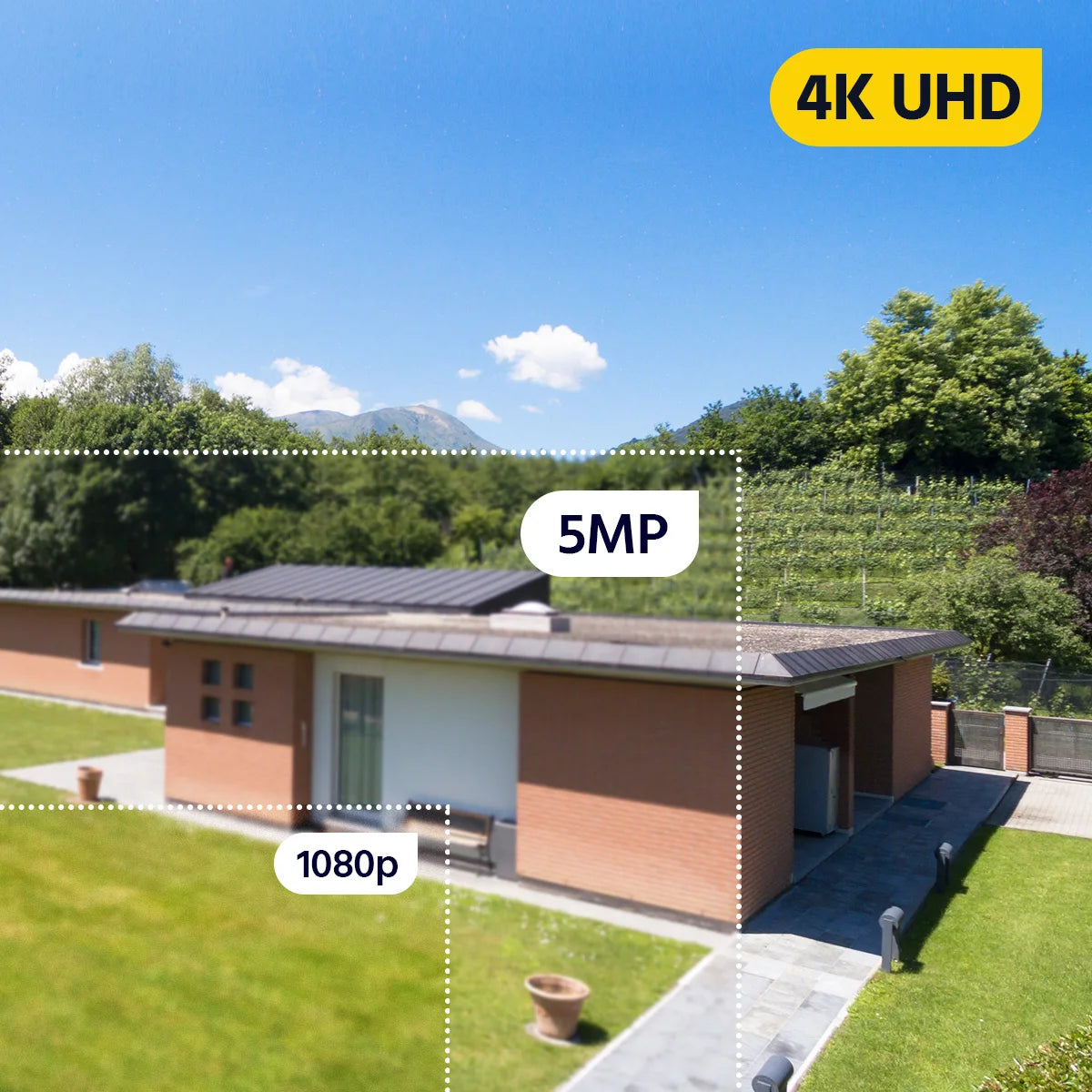 4K Ultra HD 8CH DVR CCTV Security System