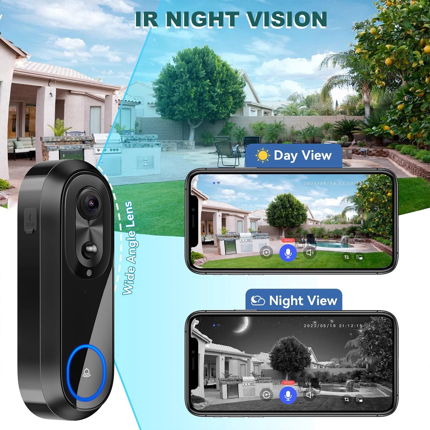 APP Smart Intercom Camera Ring Bell