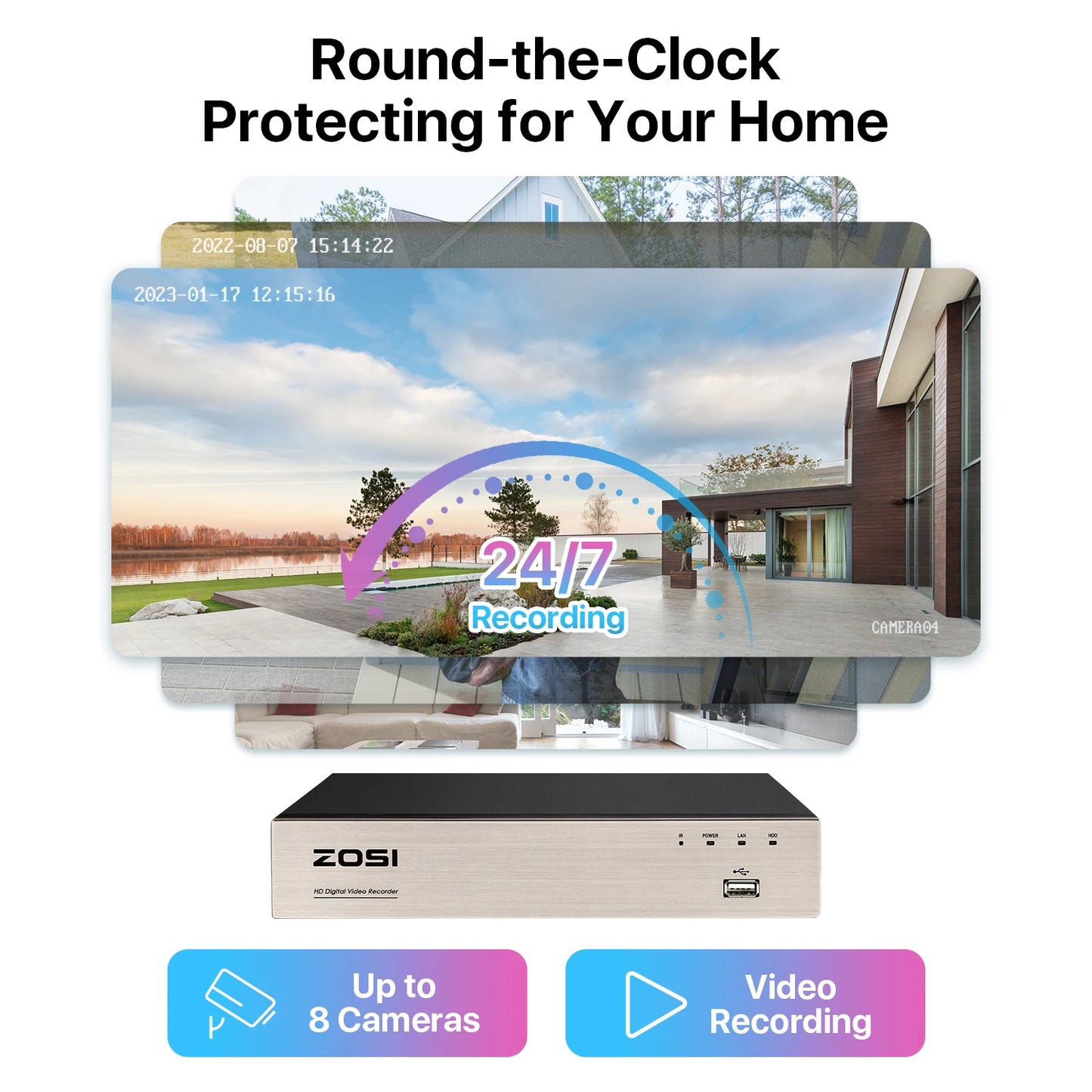 1080P CCTV Security Camera System