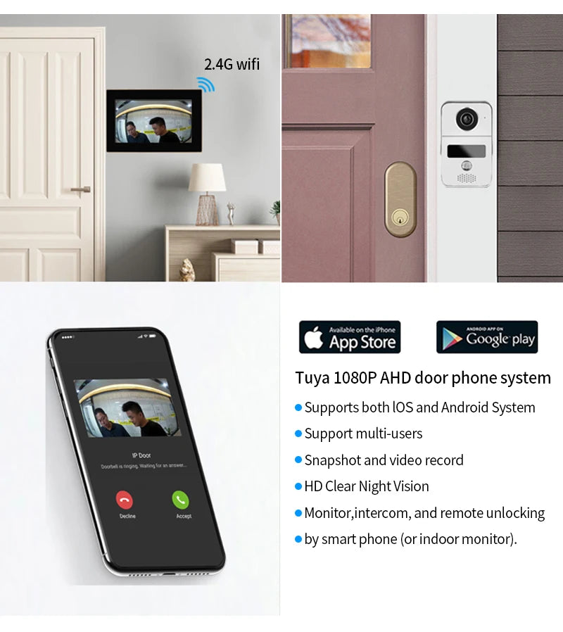 Tuya Smart WiFi Video Doorbell