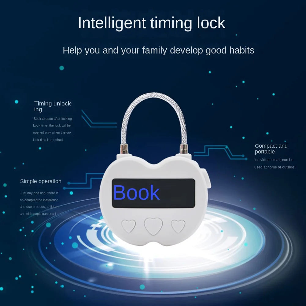 Smart Time Lock LCD Display Time Lock