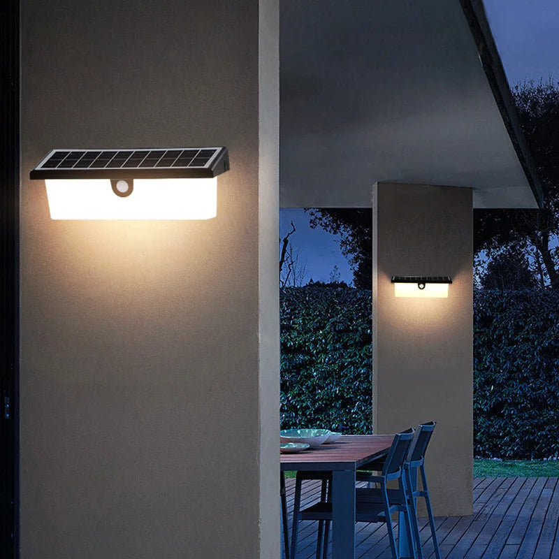 Solar Powered Led Outdoor Lighting Wall lamp