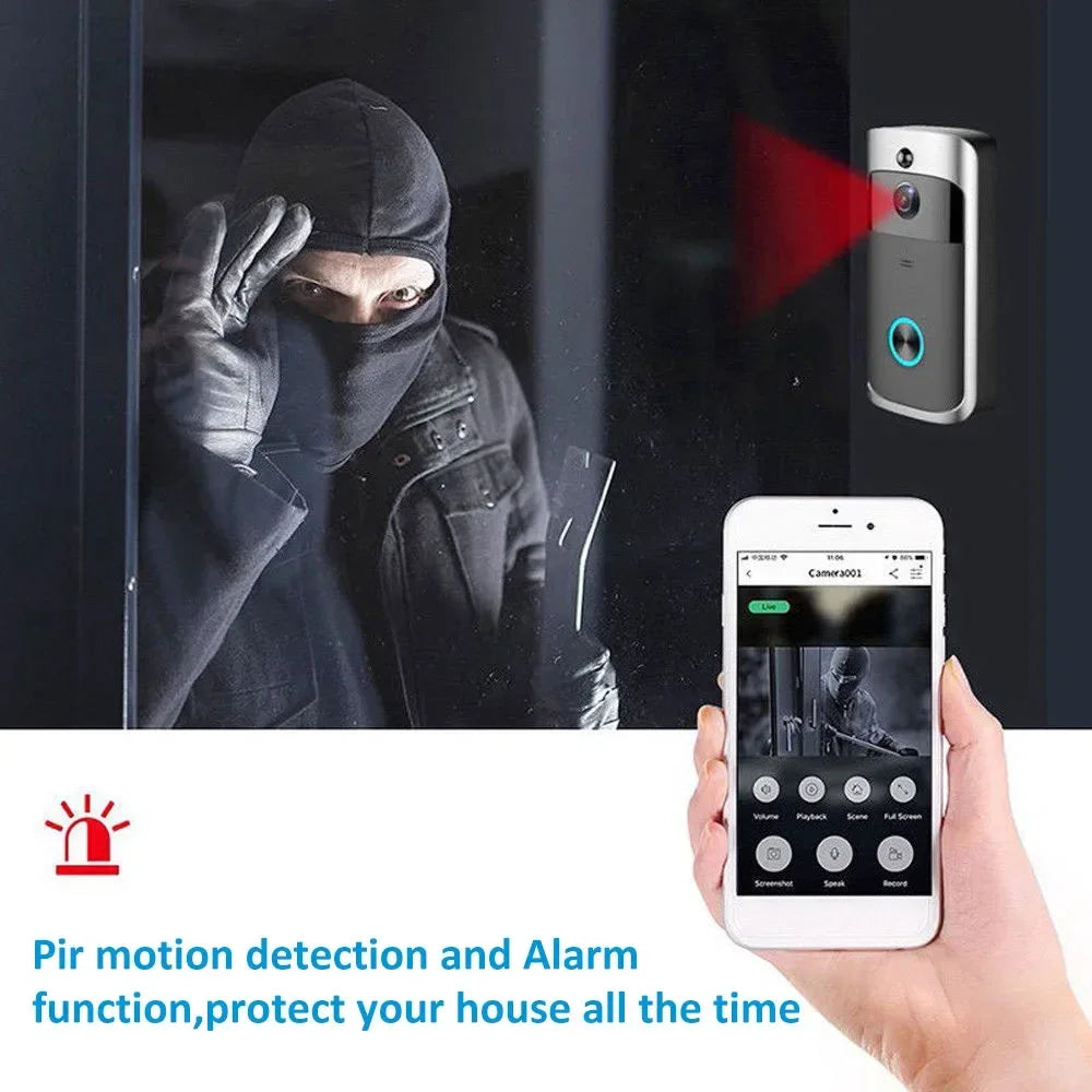720P HD Smart Home Wireless Doorbell