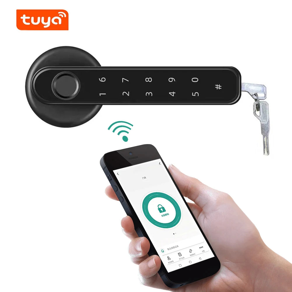 Bluetooth-compatible Fingerprint Door Lock
