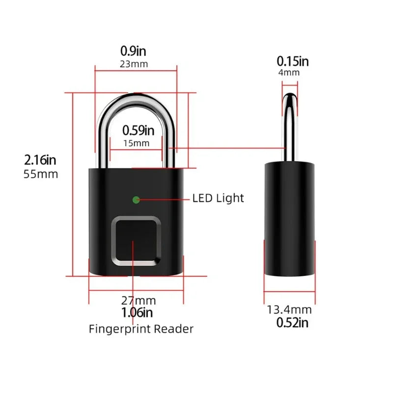 Smart Padlock 0.1 Second Unlock