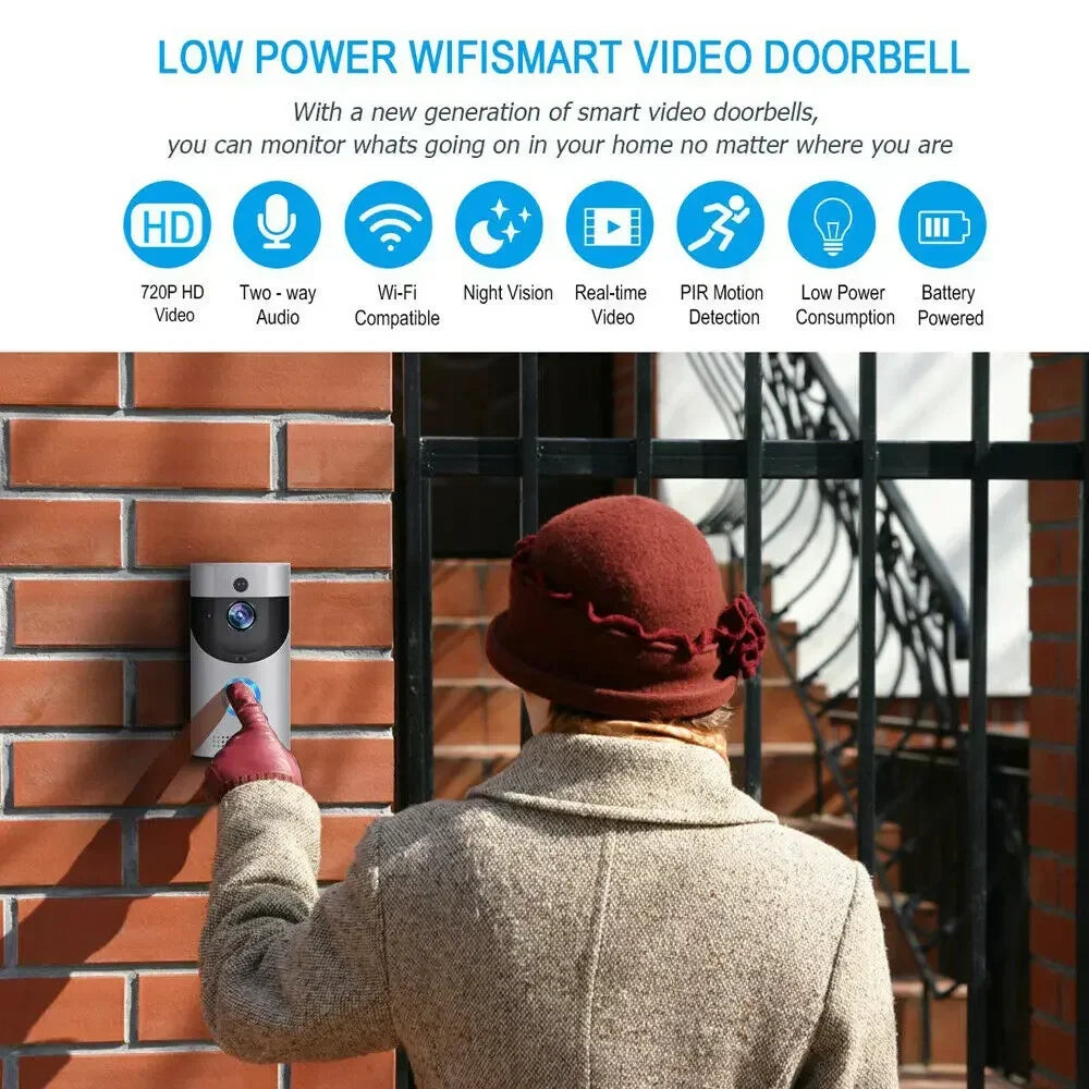 720P HD Smart Home Wireless Doorbell
