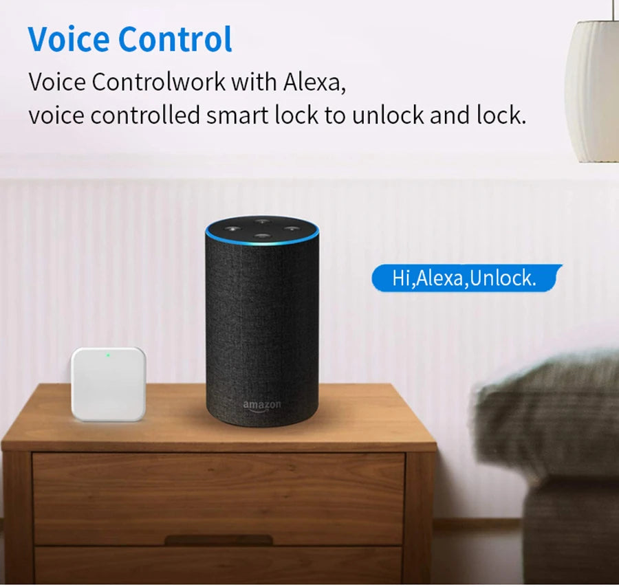 Wired Gateway Hub Smart Door Lock