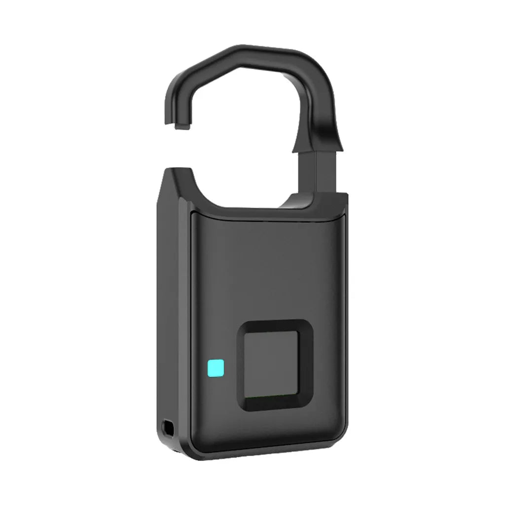 Keyless Electronic Fingerprint Smart Lock Door Super Long Standby Electronic Padlock Warehouse Bag Luggage
