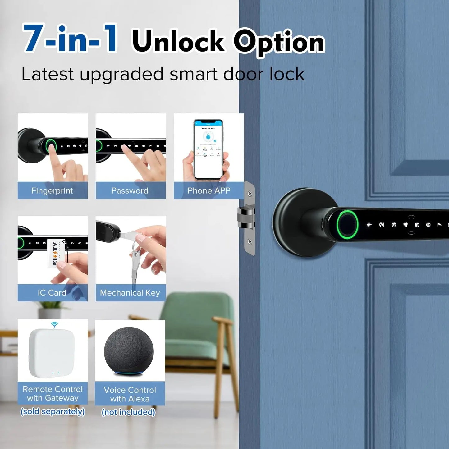 Door Lock Keypad Keyless Entry