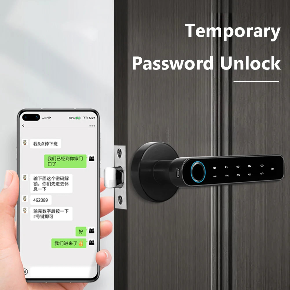 Bluetooth-compatible Fingerprint Door Lock