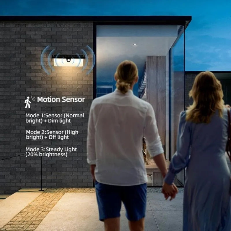 Solar Powered Led Outdoor Lighting Wall lamp