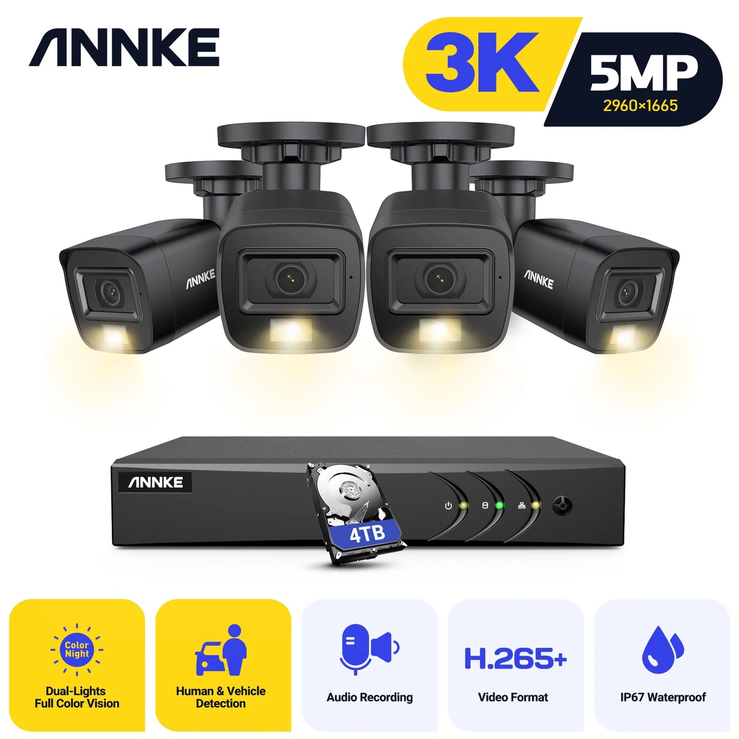 DVR Recorder Surveillance CCTV