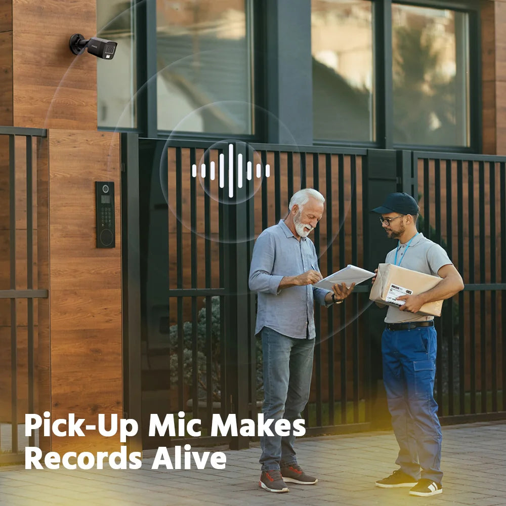 5MP Built-in mic Surveillance Cameras