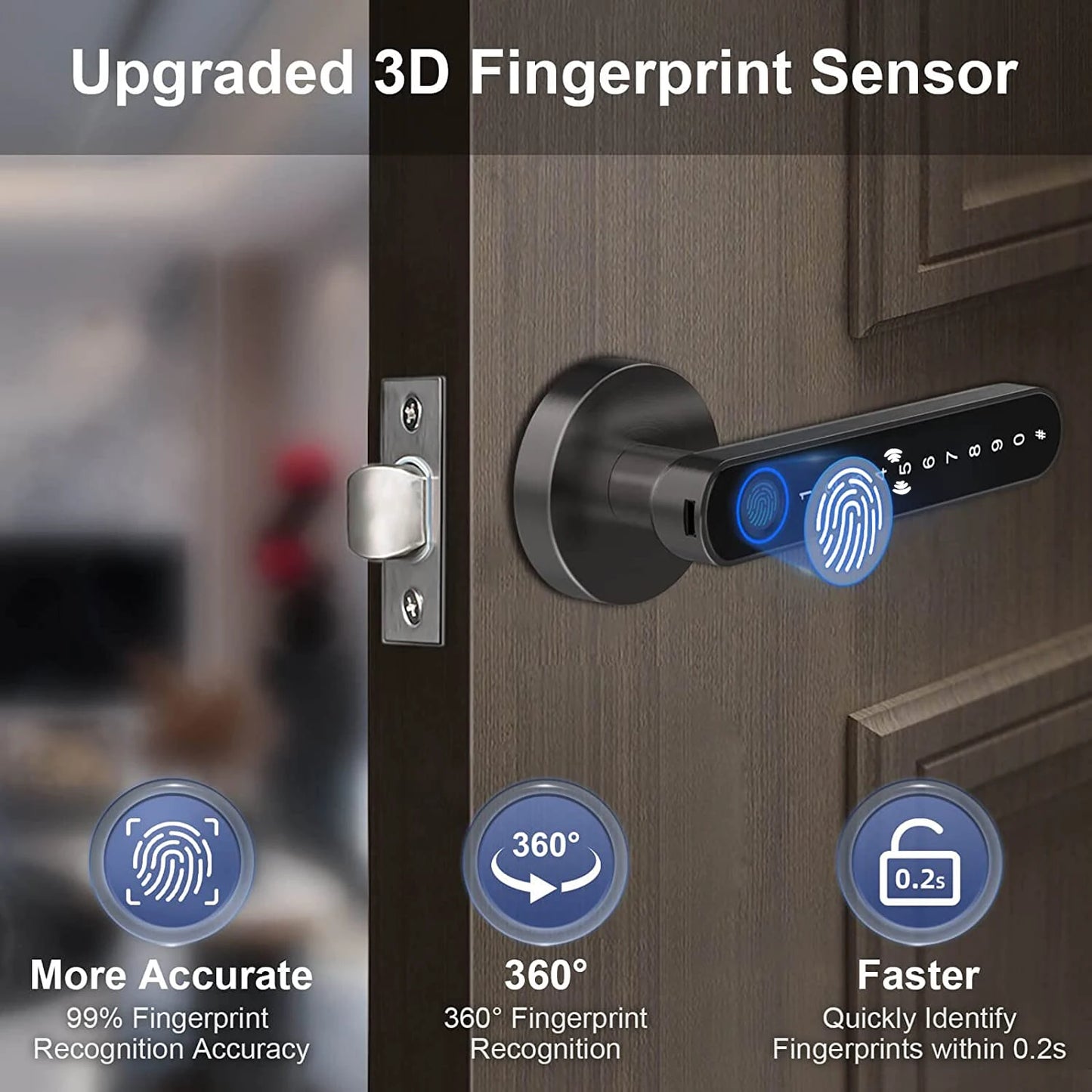 Door Lock Keypad Keyless Entry