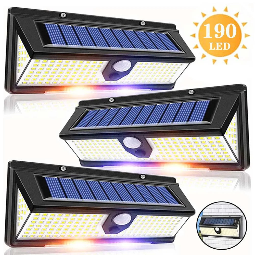 PIR Motion Sensor Solar Street Lamp