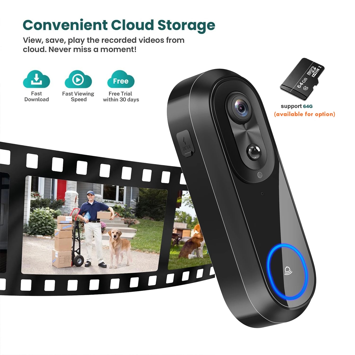 APP Smart Intercom Camera Ring Bell