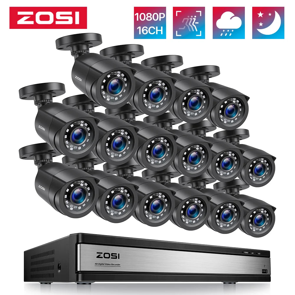 1080P CCTV Security Camera System