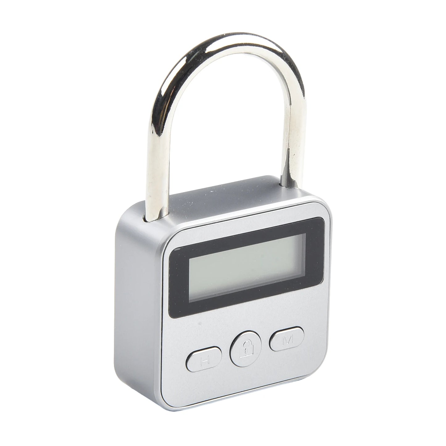 Smart Lock Metal Timing Lock Electronic Lock Timer Padlock Luggage Padlock Rechargeable LCD Display Electronic Time