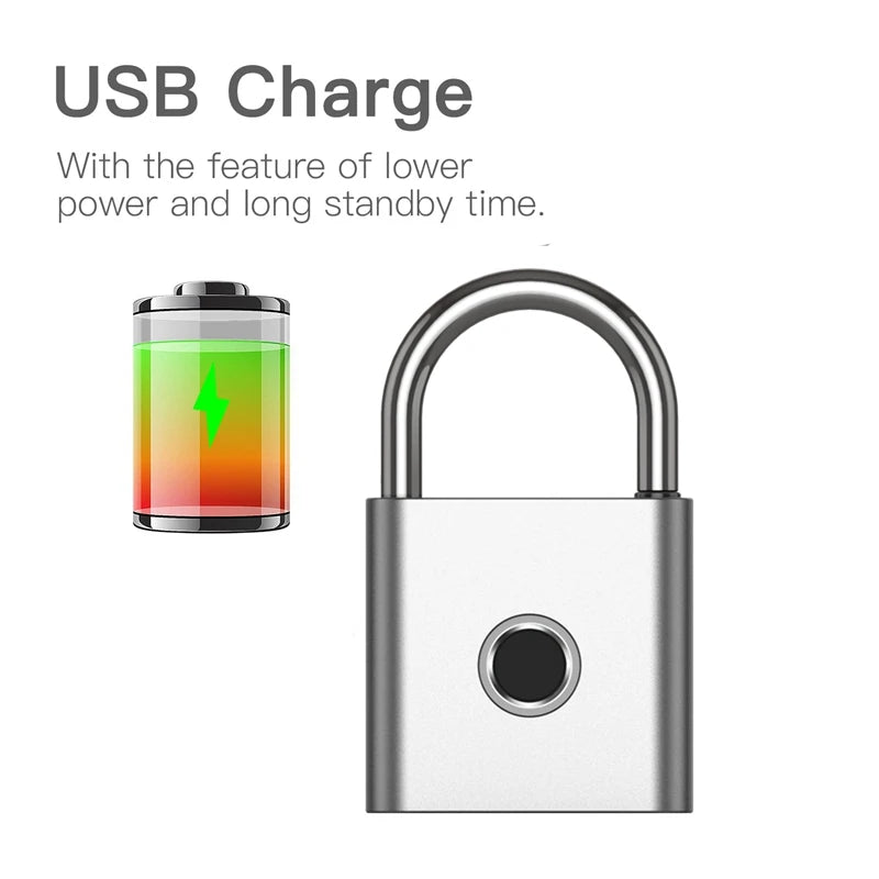 P50 Portable Biometric Smart Padlock