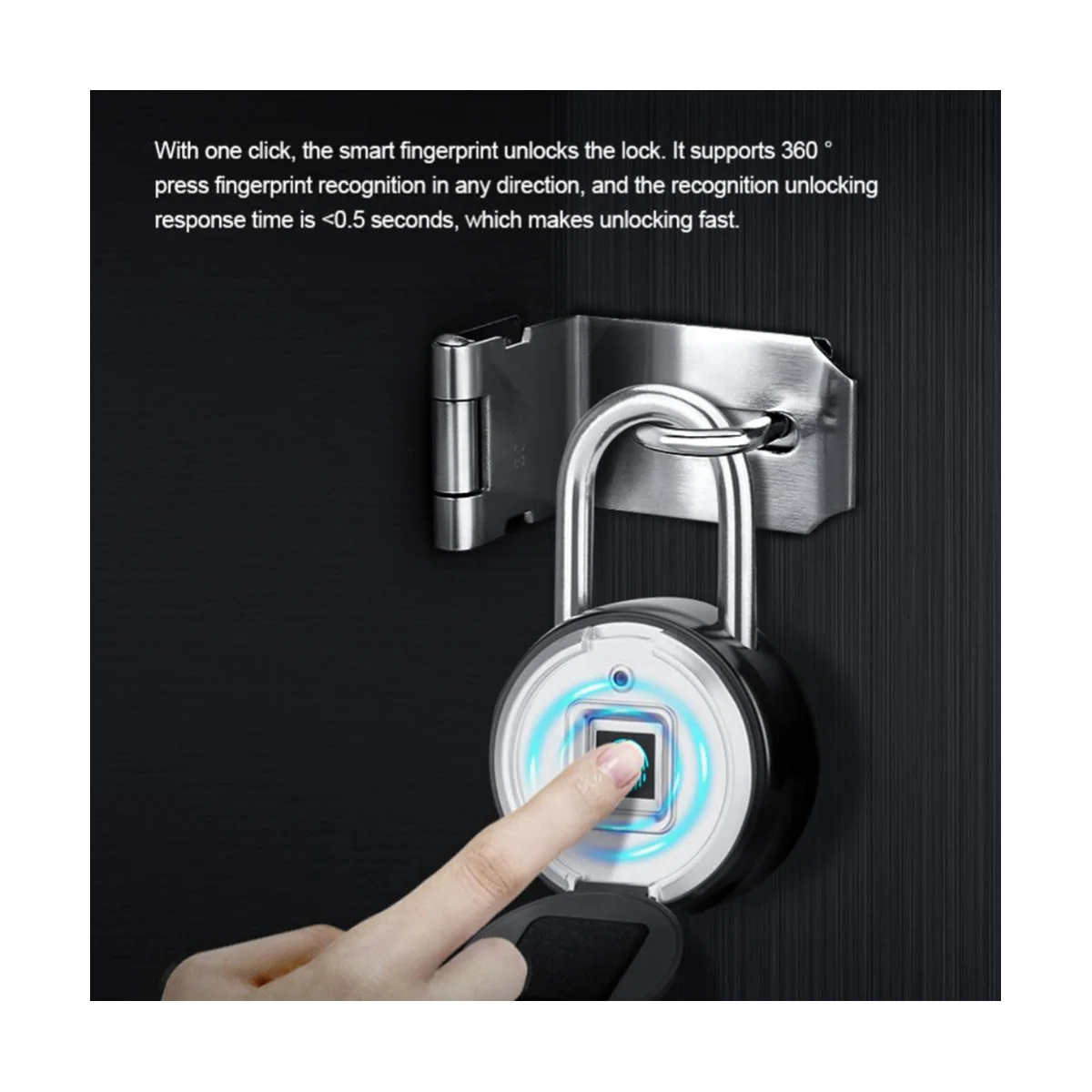 APP Remote Fingerprint Padlock