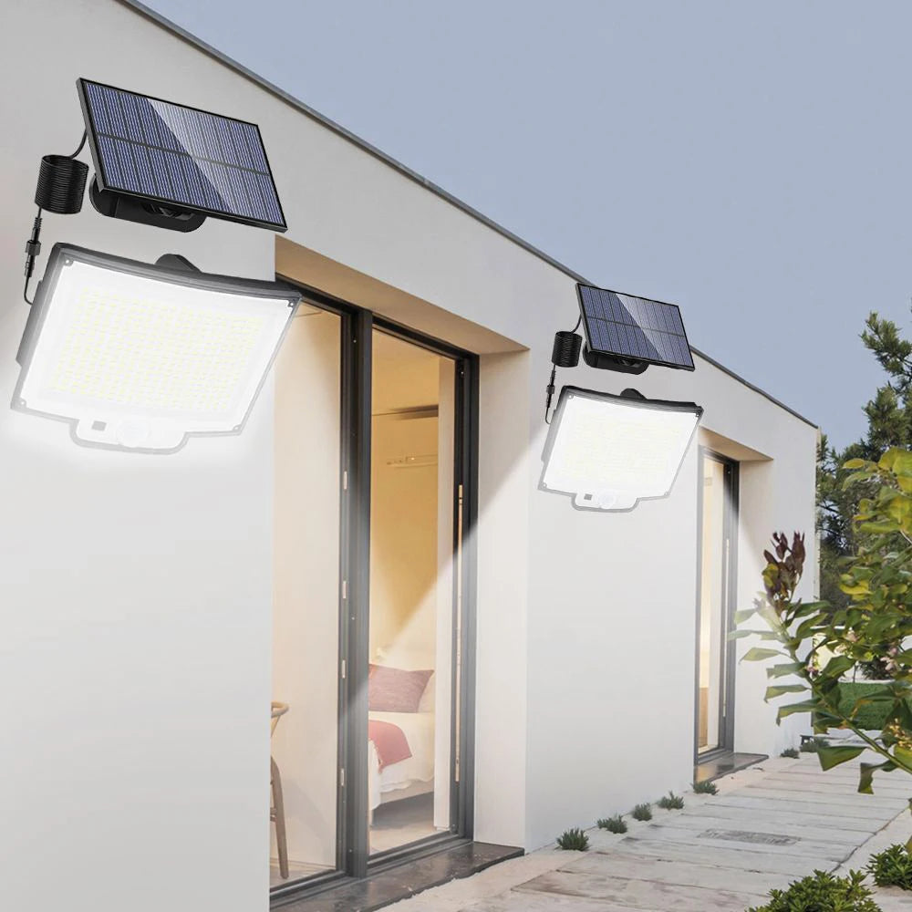 318LED Solar Lamp Outdoor Security
