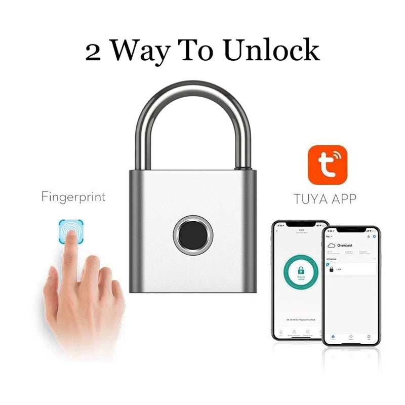 P50 Portable Biometric Smart Padlock