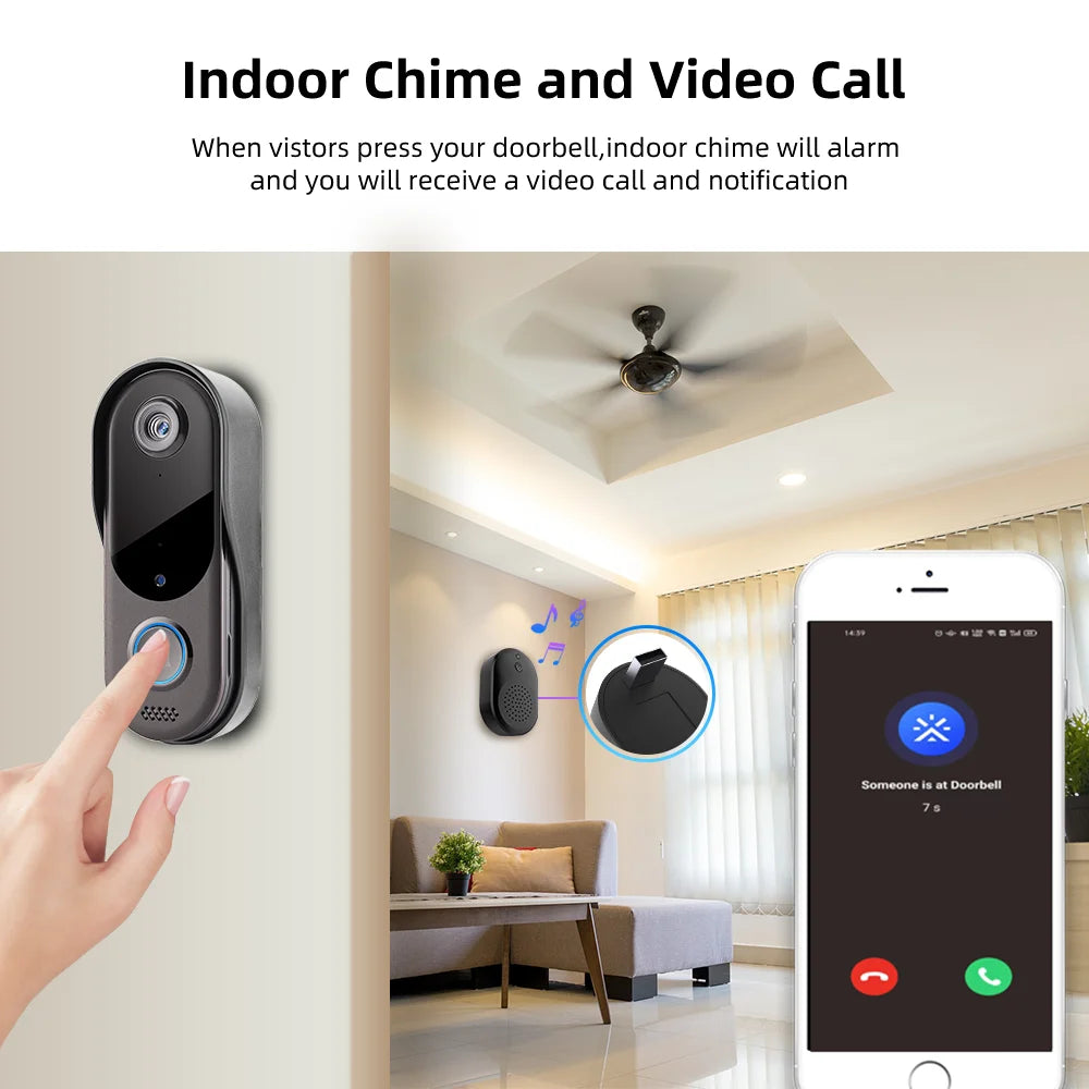WiFi Video Intercom Doorbell Camera