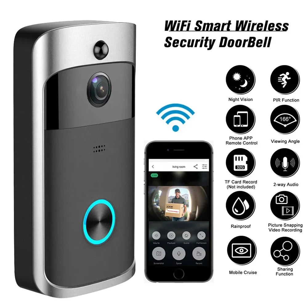 720P HD Smart Home Wireless Doorbell