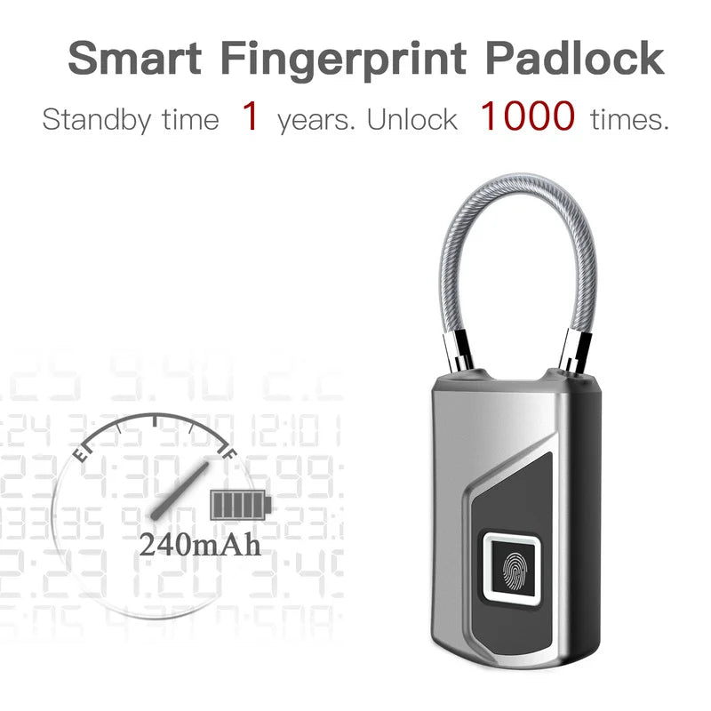 Smart Touch Fingerprint Door Lock