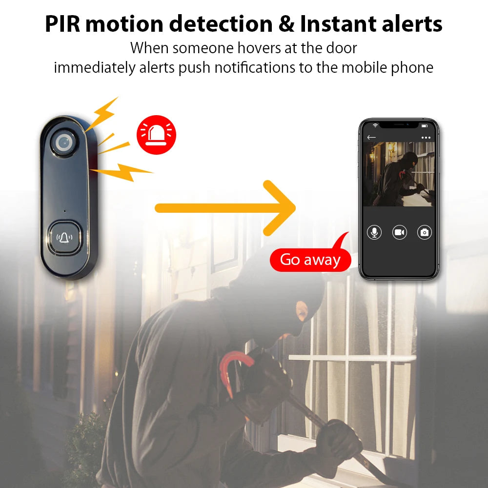 Deelife WiFi Doorbell Camera
