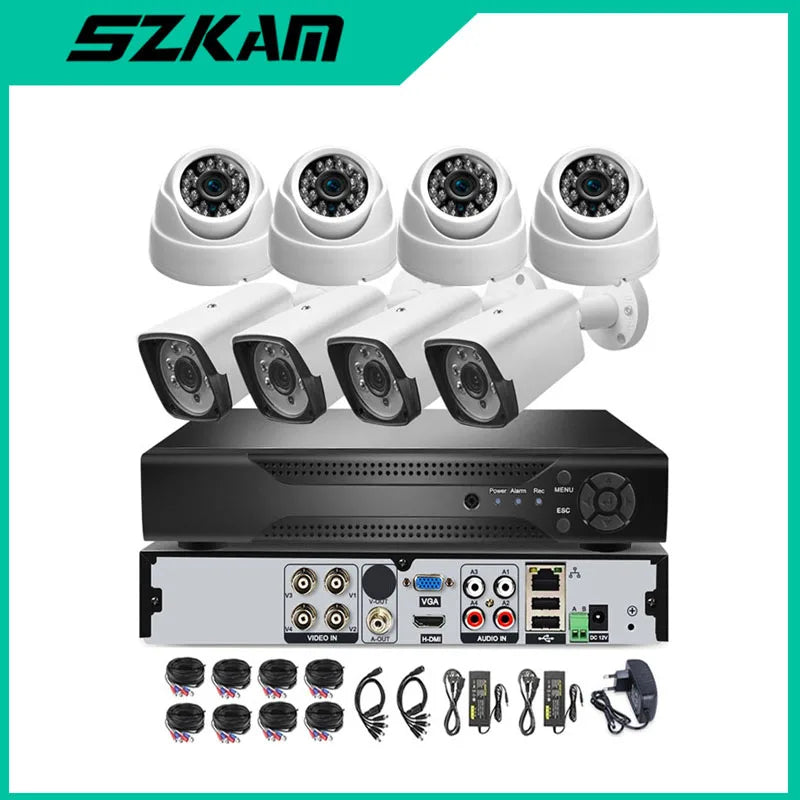 8CH 5MP AHD DVR Kit